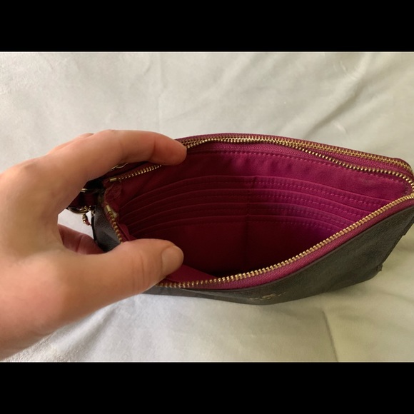 Women’s Coach Wallet with Wristlet - Picture 3 of 4